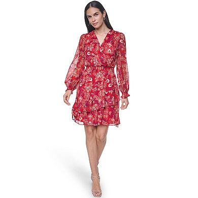 Women's Harper Rose Smocked Waist Fit & Flare Dress