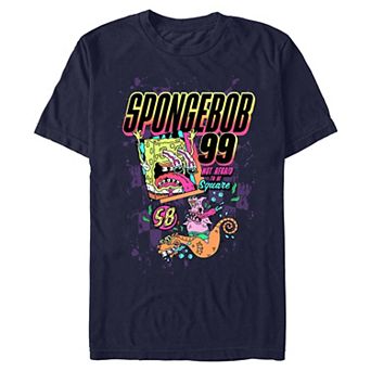 Men's Nickelodeon SpongeBob Crazy Poster Graphic Tee