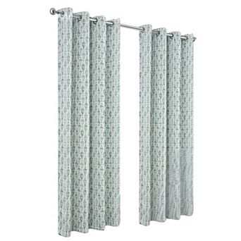 Justice Printed Blackout Luxurious Decorative Grommet Curtain Panel