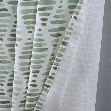 Justice Printed Blackout Luxurious Decorative Grommet Curtain Panel