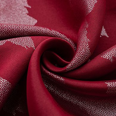 Heathrow Halo Foil Blackout Luxurious Decorative Grommet Curtain Panel