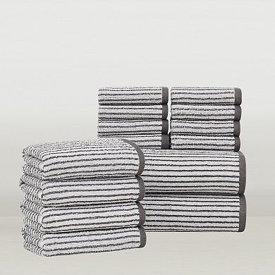 Brooklyn Loom Striped 14-pc. Towel Set