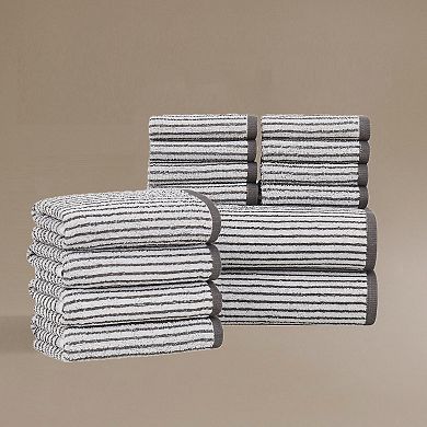 Brooklyn Loom Striped 14-pc. Towel Set