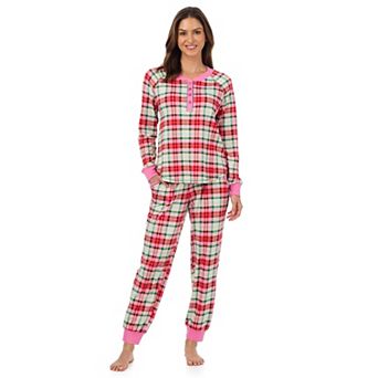 Women's Cuddl Duds® Long Sleeve Pajama Top & Pajama Jogger Set