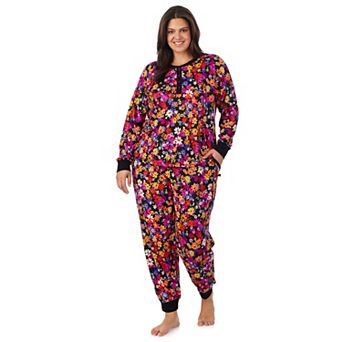 Plus Size Cuddl Duds® Long Sleeve Cozy Pajama Top & Pajama Joggers Set