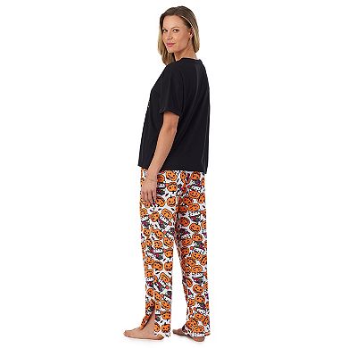 Women's Hello Kitty Halloween Treats Pajama Top & Pajama Bottoms Set