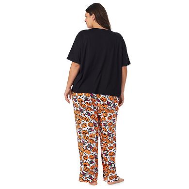 Plus Size Hello Kitty Cozy Pajama Top & Pajama Bottoms Set