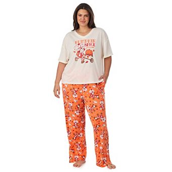 Plus Size Strawberry Shortcake Pajama Top & Pajama Bottoms Set