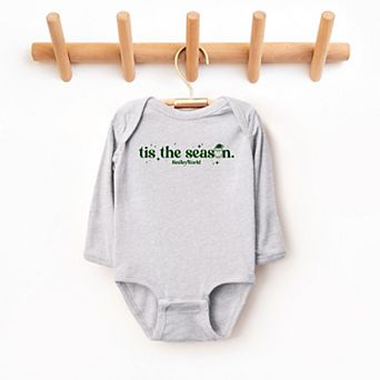 SmileyWorld Tis The Season Sparkle - Baby Long Sleeve Bodysuit