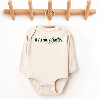 SmileyWorld Tis The Season Sparkle - Baby Long Sleeve Bodysuit