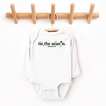 SmileyWorld Tis The Season Sparkle - Baby Long Sleeve Bodysuit