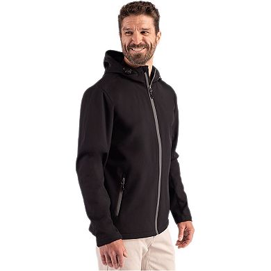Clique Tempo Recycled Stretch Softshell Mens Hooded Jacket
