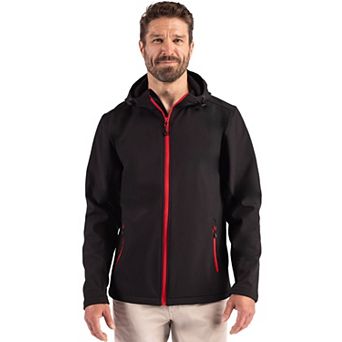 Clique Tempo Recycled Stretch Softshell Mens Hooded Jacket
