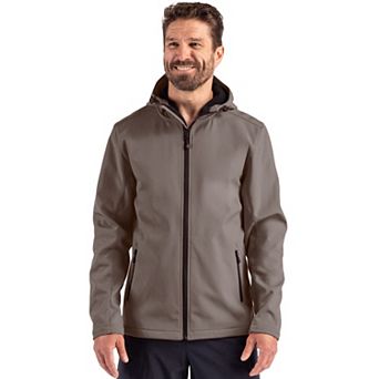 Clique Tempo Recycled Stretch Softshell Mens Hooded Jacket