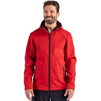 Clique Tempo Recycled Stretch Softshell Mens Hooded Jacket