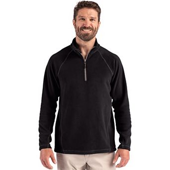 Clique Powder 100% Recycled Fleece Mens Quarter Zip Pullover