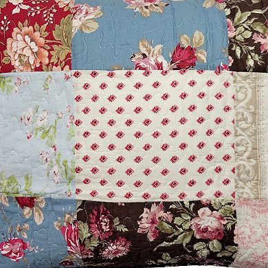 Natasha 100% Cotton Quilted with Bold Global Patterns Sham