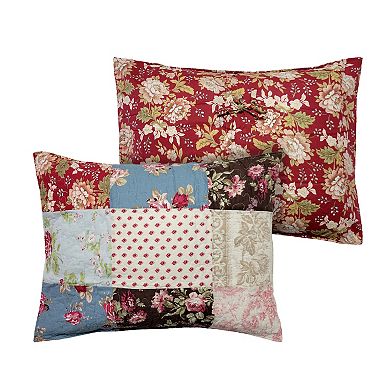 Natasha 100% Cotton Quilted with Bold Global Patterns Sham