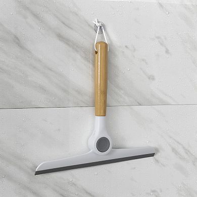 9.5-Inch Multi-Use Folding Squeegee with Silicone Hang Loop