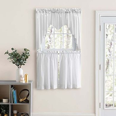 Classic Tailored Design In A Perma Press Fabric 3" Rod Pocket Premium Lined Swag