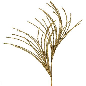 28" Micro Beaded Sequin Grass Spray Luxurious Christmas Decor Accent