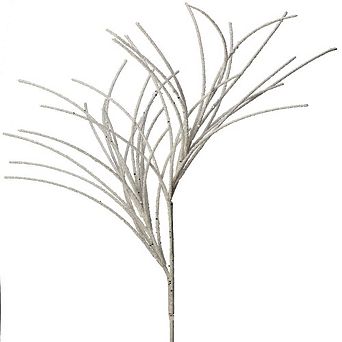 28" Micro Beaded Sequin Grass Spray Elegant Christmas and Floral Decor Accent