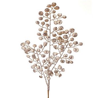 29" Glitter Mini Disc Spray Sparkling Christmas Accent for Holiday Decor