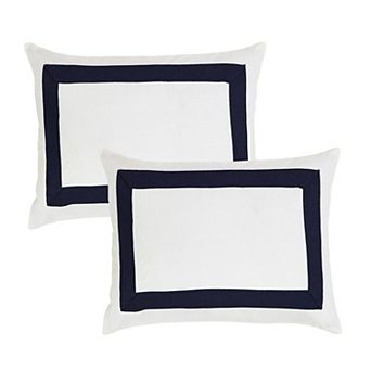 Peppermint Home Amalfi Linen Cotton Decorative Throw Pillow Covers - Set of 2