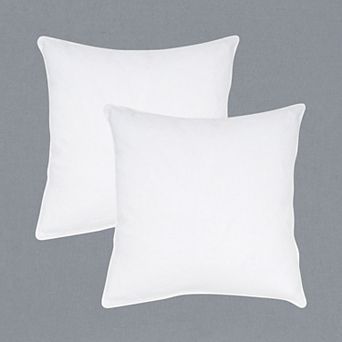 Peppermint Home Linen Cotton Decorative Throw Pillow Covers - Set of 2