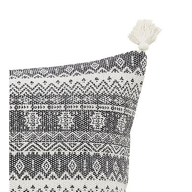 Peppermint Home Block Print Decorative Throw Pillow Covers - Set of 2