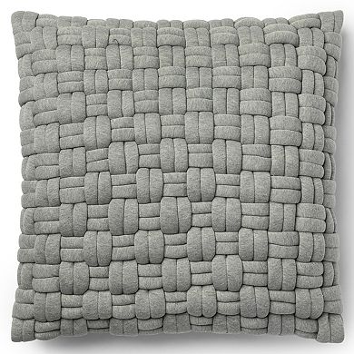 Peppermint Home Caden Woven Basket Texture Throw Pillow Covers - Set of 2
