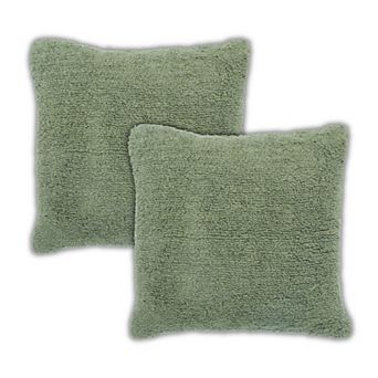 Peppermint Home Haven Cotton Tufted Decorative Throw Pillow Covers - Set of 2