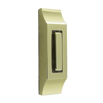 IQ America Contemporary Lighted Pushbutton Doorbell