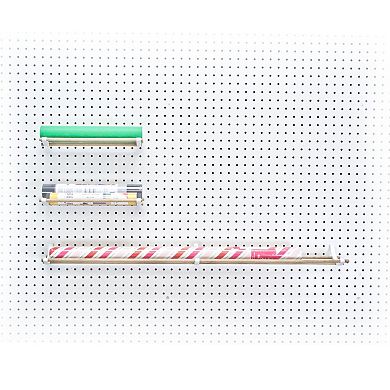 Peggy Pegboard Organizer 12in Kit for Tapes, Ribbons & More - Efficient Craft Storage