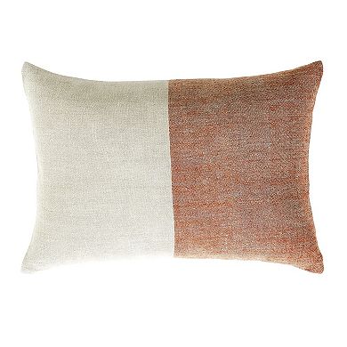 Peppermint Home Linen Stripe Decorative Lumbar Pillow Covers Set of 2