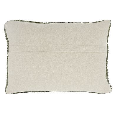 Peppermint Home Haven Cotton Tufted Decorative Lumbar Pillow Covers - Set of 2