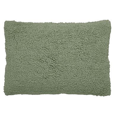 Peppermint Home Haven Cotton Tufted Decorative Lumbar Pillow Covers - Set of 2