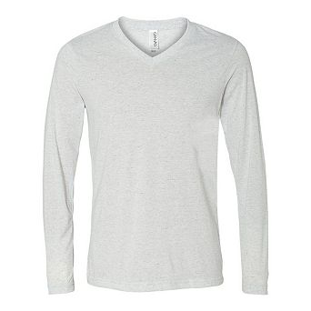 BELLA + CANVAS Long Sleeve V-Neck Tee