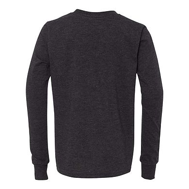 BELLA + CANVAS Youth Triblend Long Sleeve Tee