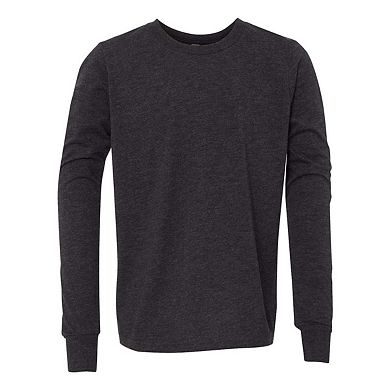 BELLA + CANVAS Youth Triblend Long Sleeve Tee