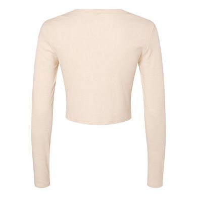 BELLA + CANVAS Women´s Micro Rib Long Sleeve Baby Tee