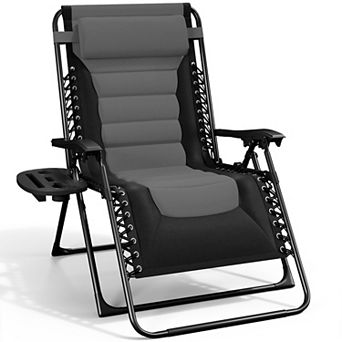 Nestl Outdoor Padded Zero Gravity Chair