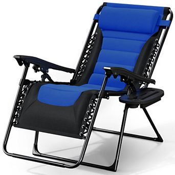 Nestl Outdoor Padded Zero Gravity Chair