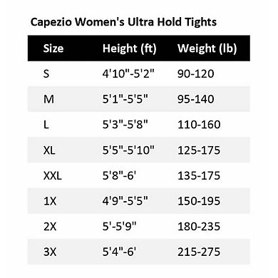 Capezio Ultra Hold Transition Tight - Adult