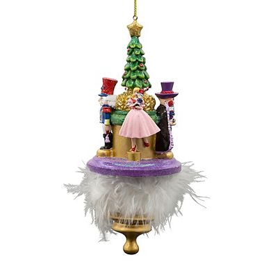 7" Nutcracker Suite Hat Ornament - Festive Resin Christmas Decoration