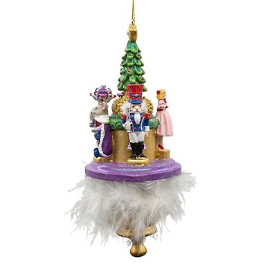 7" Nutcracker Suite Hat Ornament - Festive Resin Christmas Decoration