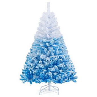 Costway 5/6/7/8 FT Artificial Christmas Tree with 456/820/1264/1774 Branch Tips