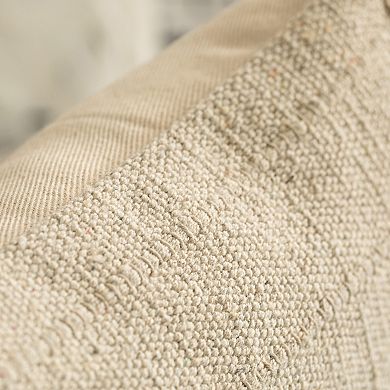 Handwoven Cotton Throw Pillow Cover, with Filler
