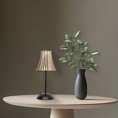 11.5-inch Black Iron LED Touch Lamp