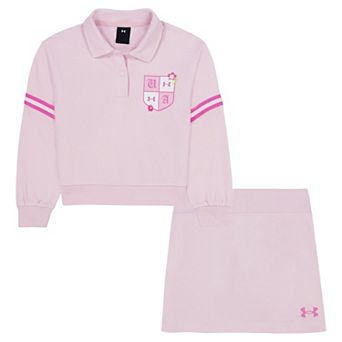 Girls 4-6x Under Armour 2 pc Long Sleeve Polo & Skort Set